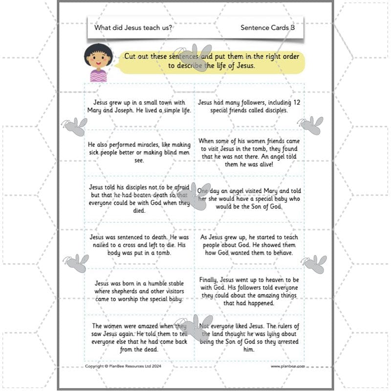 PlanBee What did Jesus teach us? KS1 Christianity Lessons by PlanBee