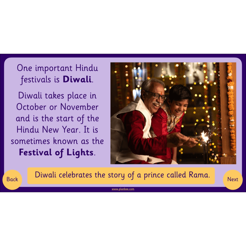PlanBee What do Hindus Celebrate? Hindu Celebrations KS1 RE