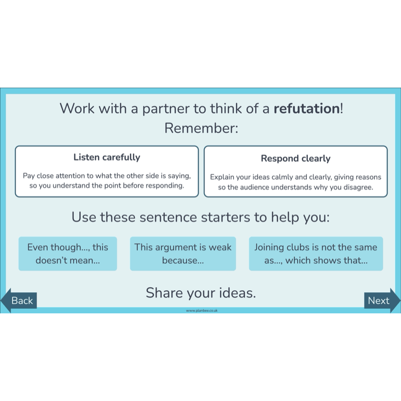 PlanBee What is a Debate KS2 | English Lessons