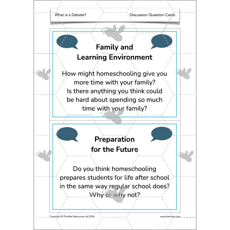 PlanBee What is a Debate KS2 | English Lessons