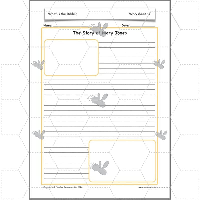 PlanBee What is the Christian Bible? Year 3 KS1 PlanBee RE Lessons