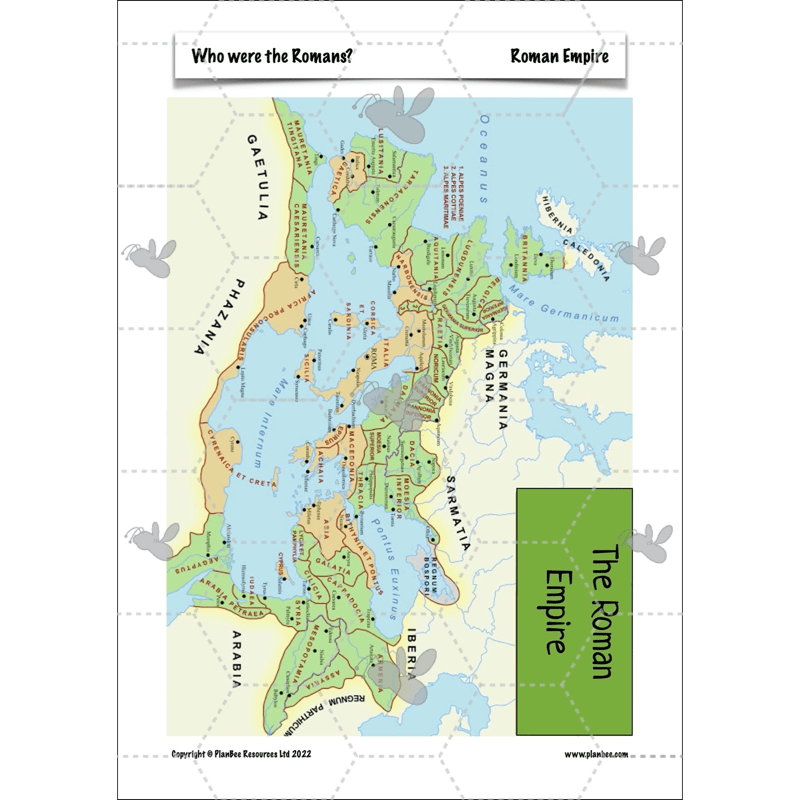 PlanBee Who were the Romans? KS2 Lesson Planning and Resources