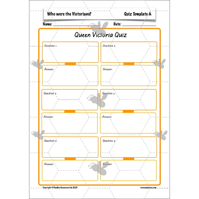 PlanBee Who were the Victorians KS2 History Lessons and Resources