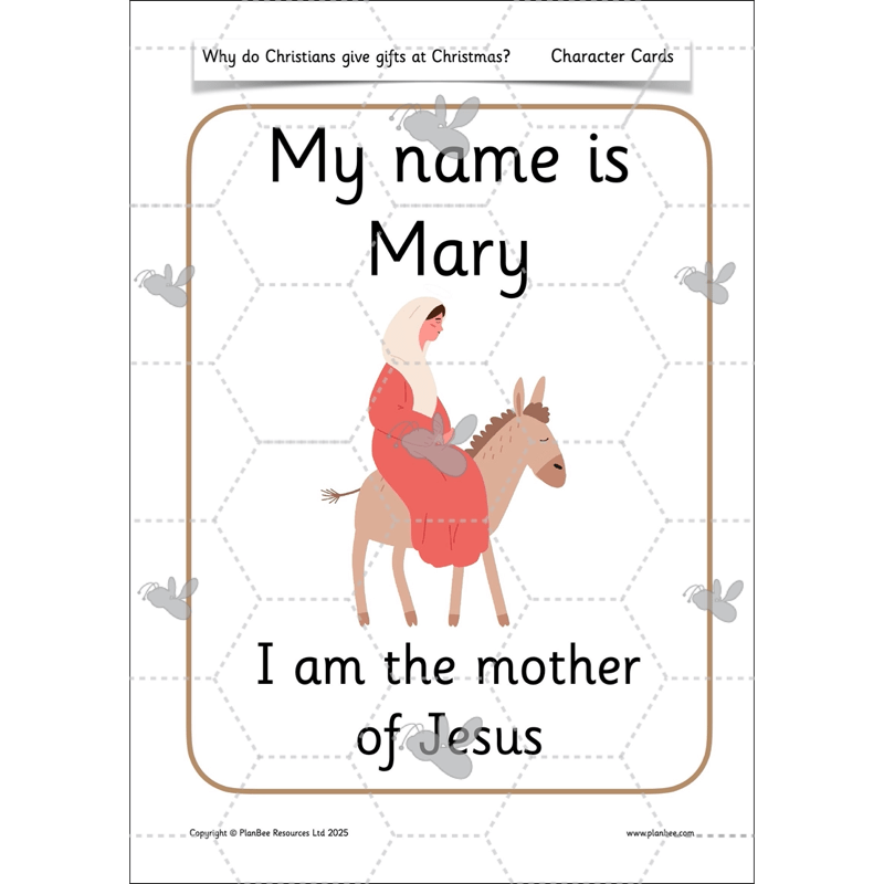 PlanBee Why do Christians give gifts at Christmas? PlanBee KS1 RE