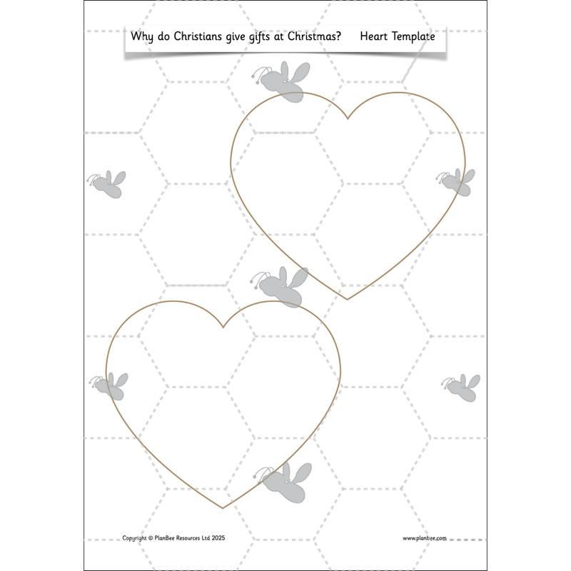PlanBee Why do Christians give gifts at Christmas? PlanBee KS1 RE