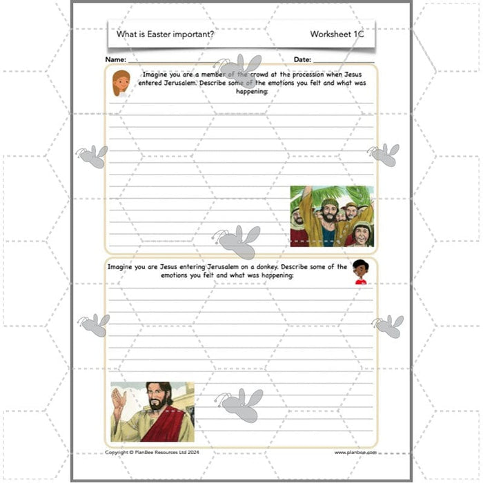 PlanBee Why is Easter important? KS2 Year 4 RE Lesson by PlanBee