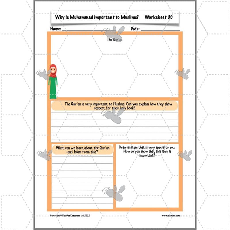 PlanBee Why is Muhammad important to Muslims? Year 5 RE Lessons