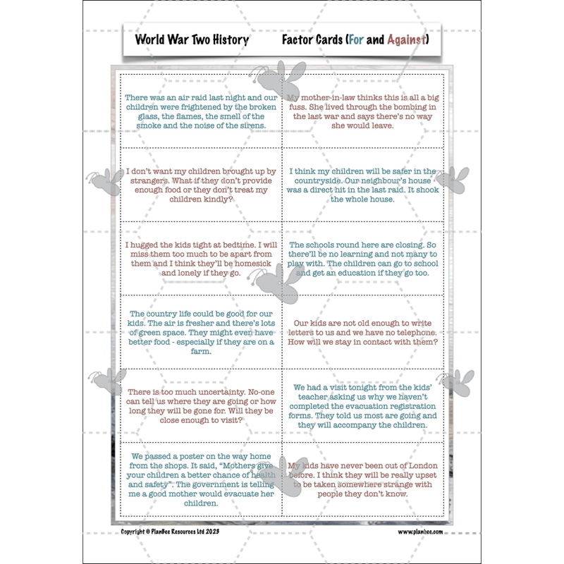 World War 2 Lower KS2