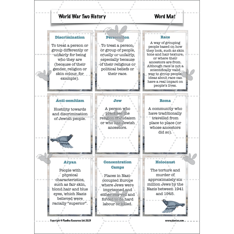 World War 2 Lower KS2
