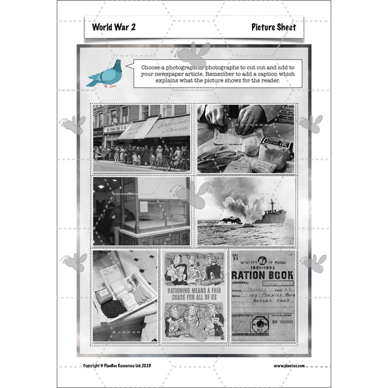 PlanBee Upper KS2 World War 2 History Planning and Resources