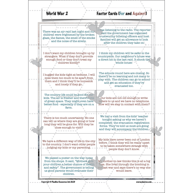 World War 2 Upper KS2