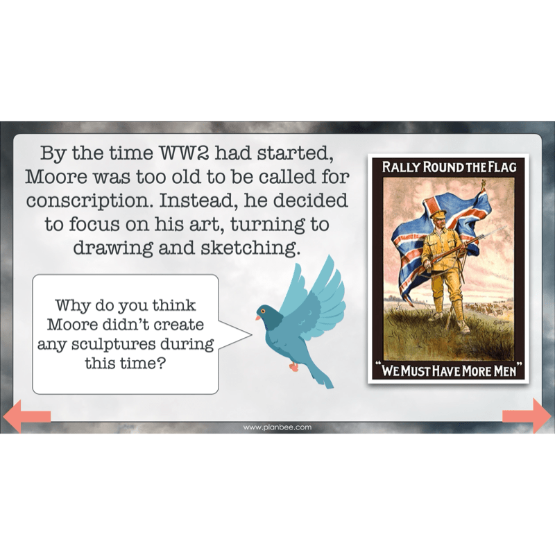 PlanBee WW2 Art KS2 Planning and Resources