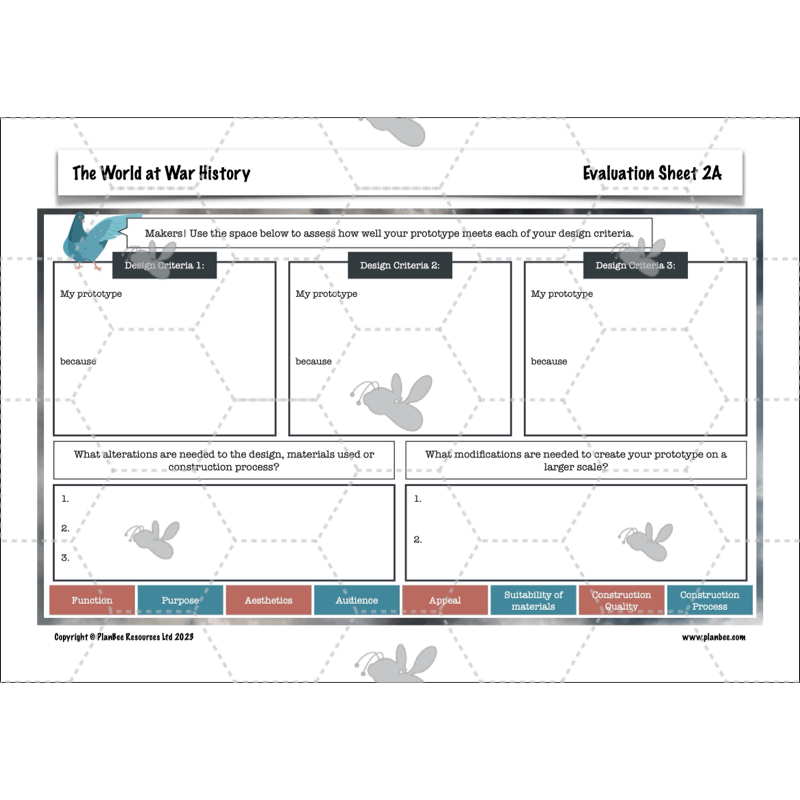 World War 2 (Upper KS2) Topic Enrichment Pack