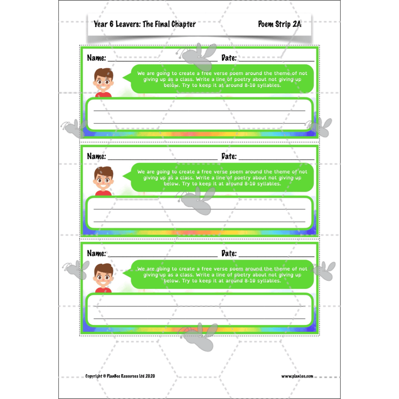 PlanBee Year 6 Leavers: The Final Chapter | KS2 English Pack