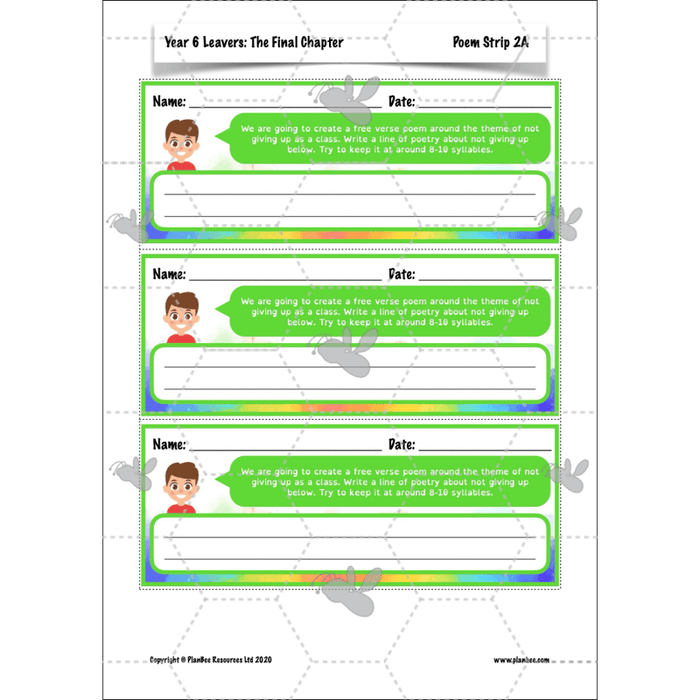 PlanBee Year 6 Leavers: The Final Chapter | KS2 English Pack