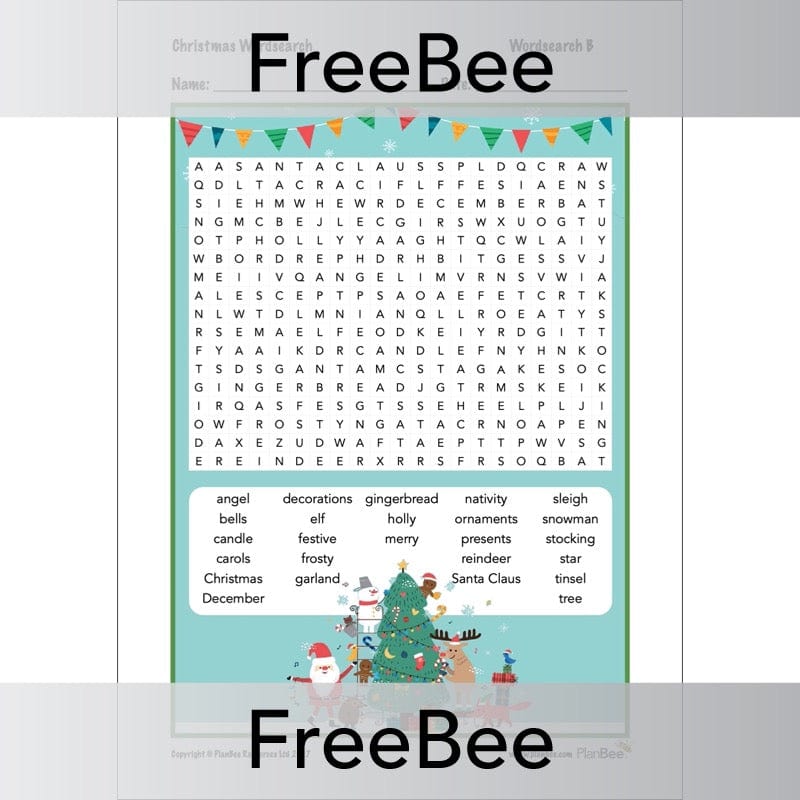 PlanBee Free Christmas Activity Pack for KS1 and KS2 by PlanBee