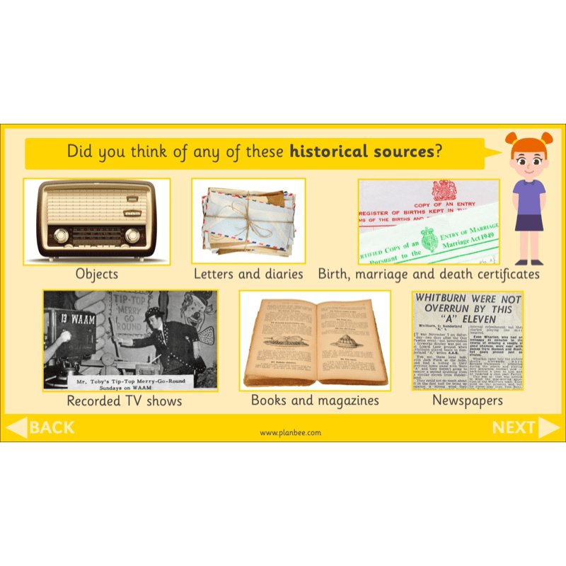 PlanBee All About Me KS1 History Lesson Planning Pack