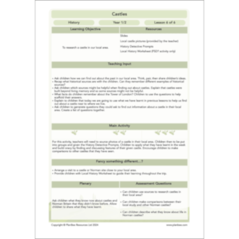 Castles KS1