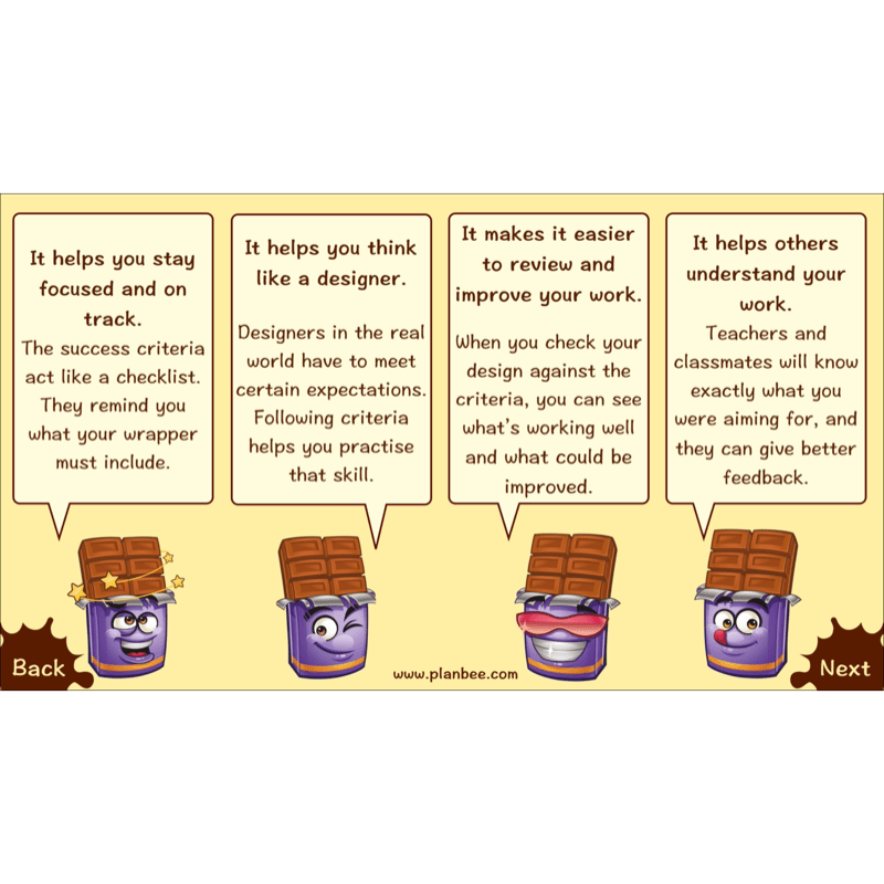 PlanBee Chocolate Packaging | KS2 DT lessons
