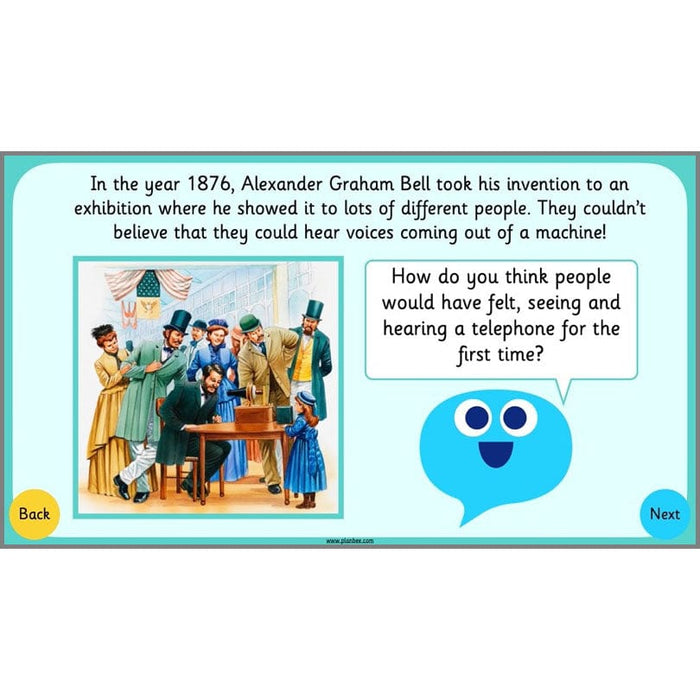 PlanBee Communication Then and Now: Primary History Plans for KS1