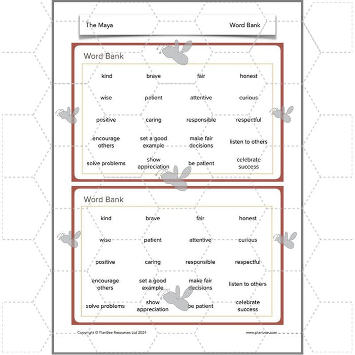 PlanBee KS2 Ancient Maya Civilisation Topic Lessons by PlanBee