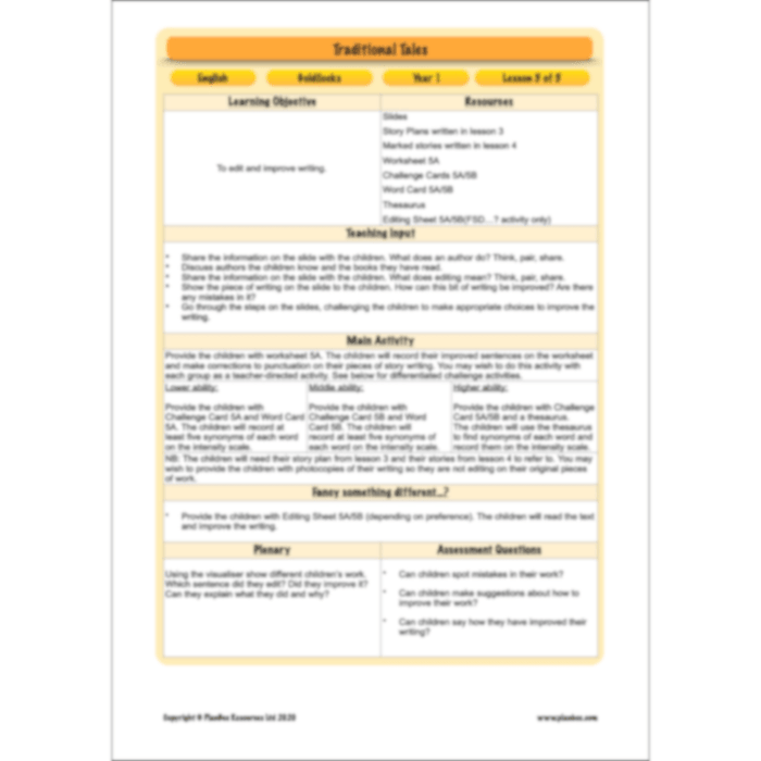 Traditional Tales: Goldilocks