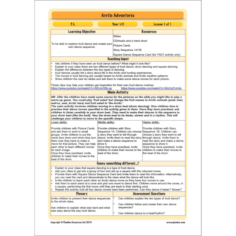 In the Arctic Topic Enrichment Pack