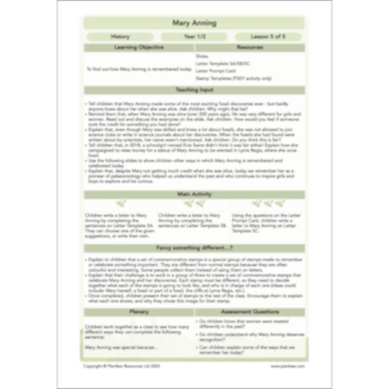 Mary Anning KS1