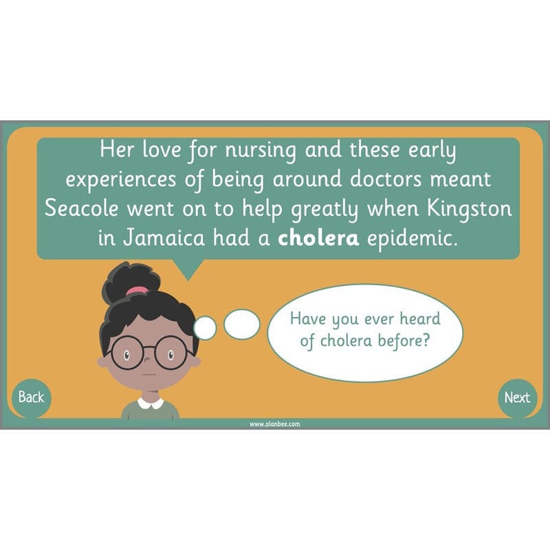 PlanBee Mary Seacole History KS1 lessons by Planbee