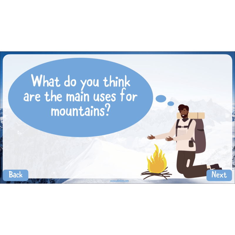 PlanBee Mountains KS2