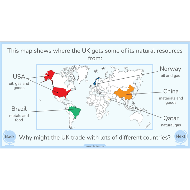 PlanBee Natural Resources KS2 Geography Lesson Pack