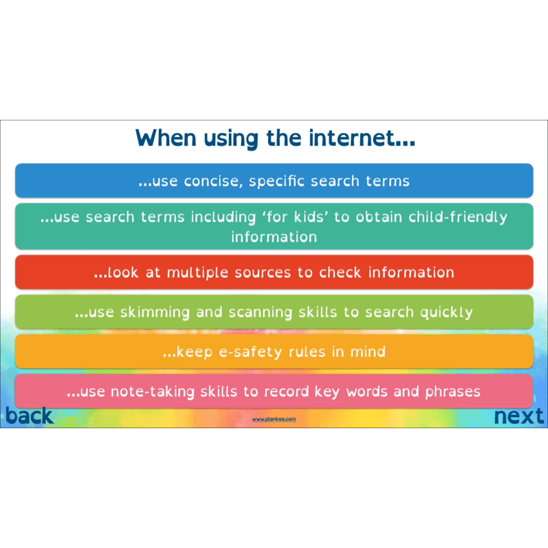 PlanBee Non-chronological Reports Year 6 English Planning