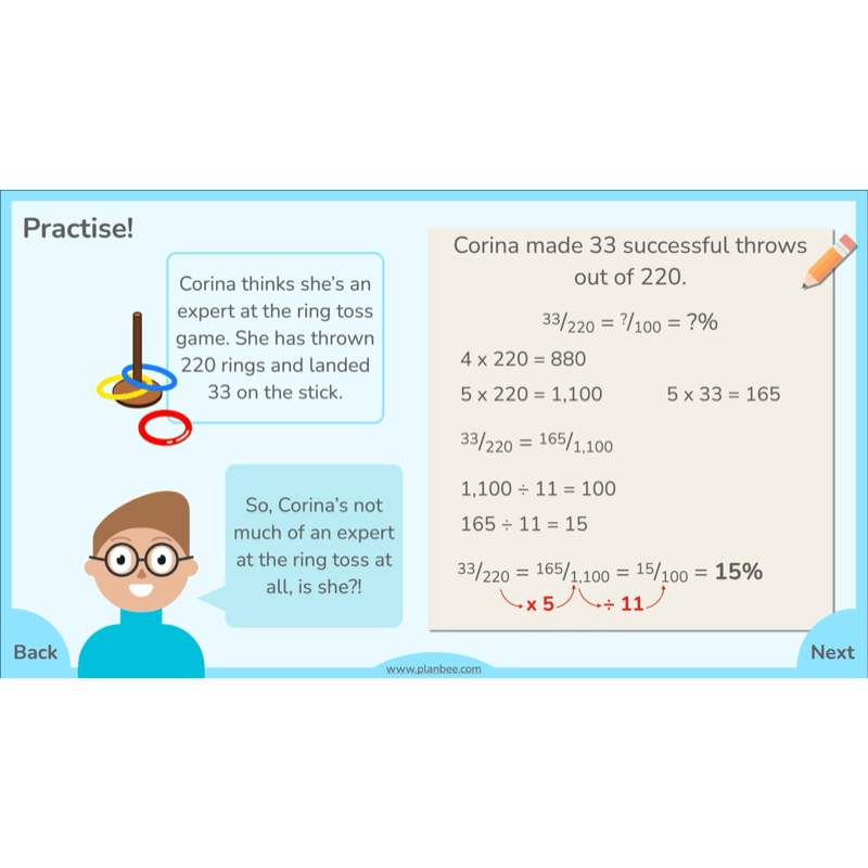 PlanBee Ratio, Percentages and Proportion: Year 6 Maths