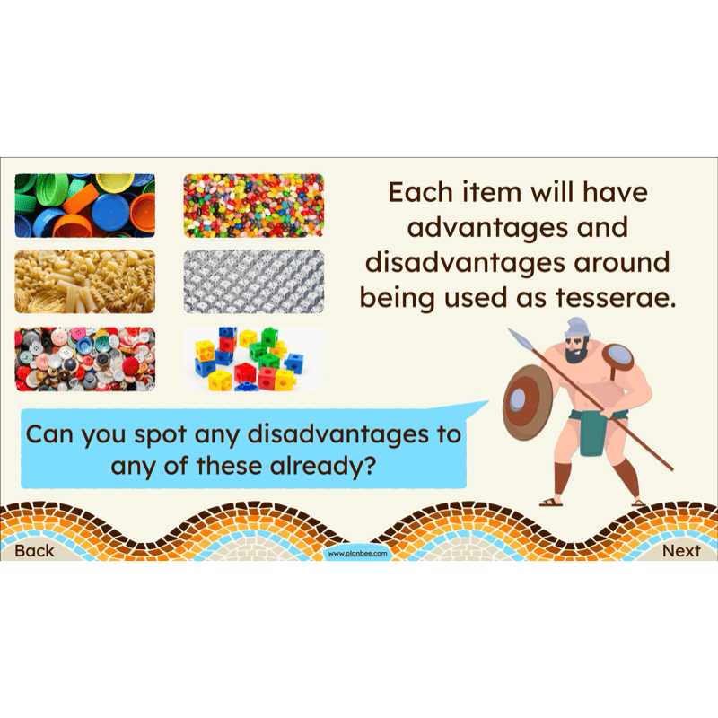 PlanBee Roman Mosaics KS2 Art Planning