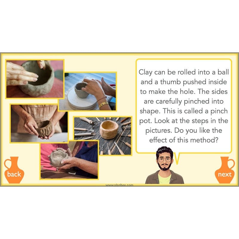PlanBee Sculpting Vases - Sculpture Art Lessons for KS2 | Year 5 & Year 6