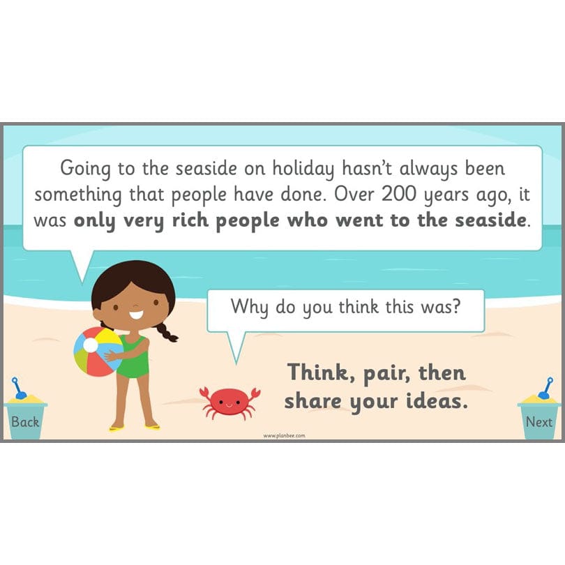 PlanBee Seaside Holidays in the Past KS1 History Lessons | PlanBee