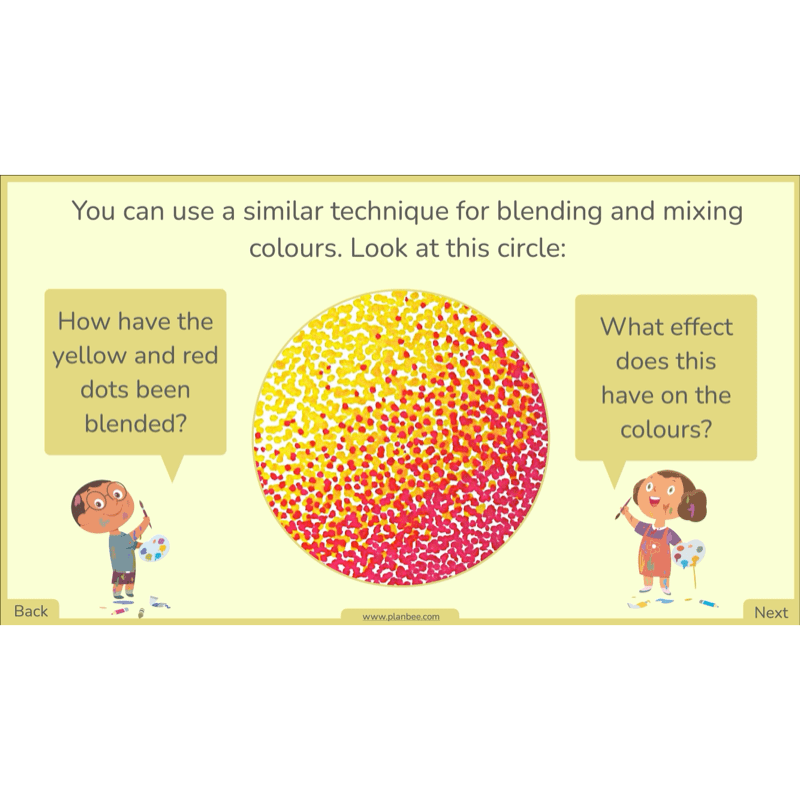 PlanBee Seurat and Pointillism KS2 Lesson Plans and Art Projects
