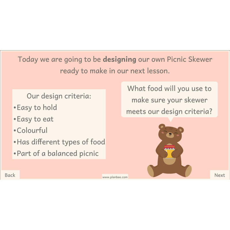 PlanBee Teddy Bears Picnic Ideas and DT Lessons by PlanBee