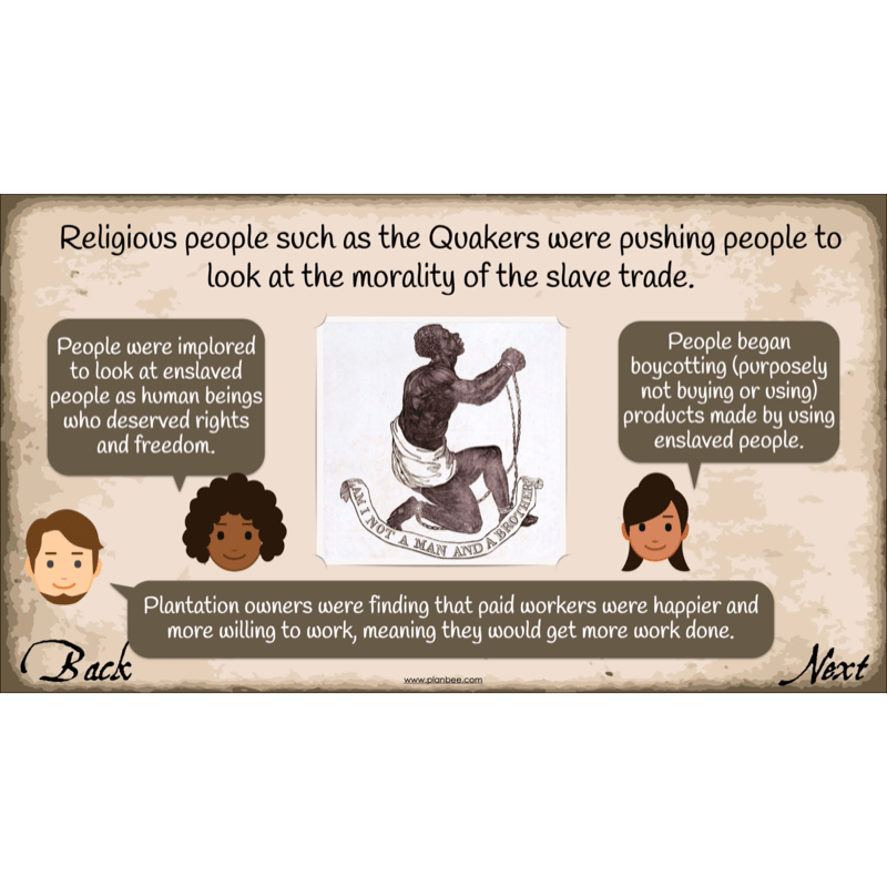 PlanBee The Atlantic Slave Trade | Slavery KS2 History by PlanBee