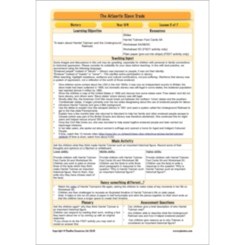 The Atlantic Slave Trade