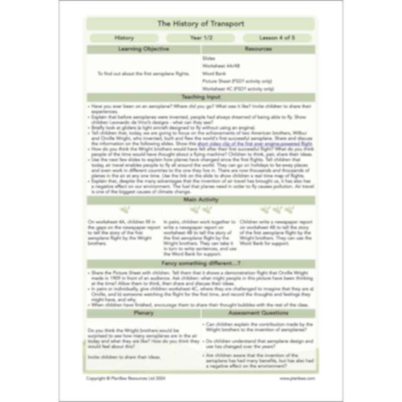 The History of Transport