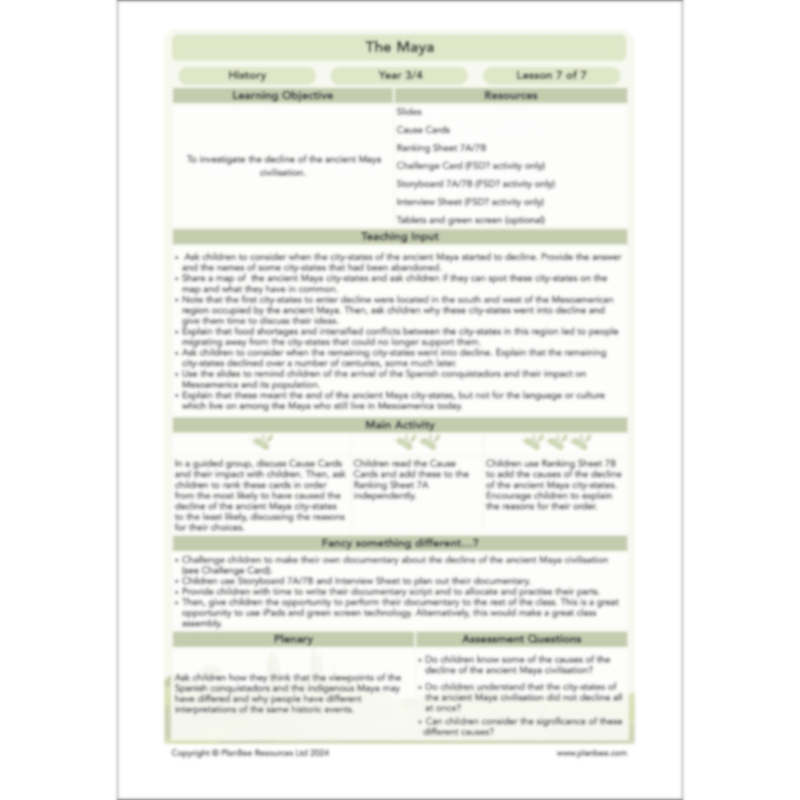 The Maya Civilisation