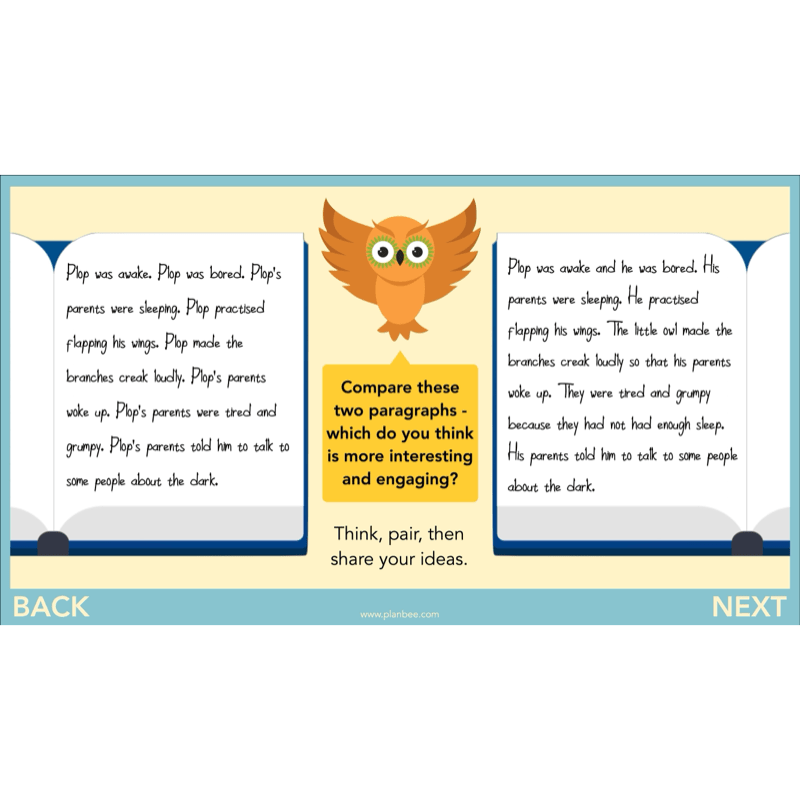 PlanBee The Owl who was Afraid of the Dark | KS2 Narrative Lessons