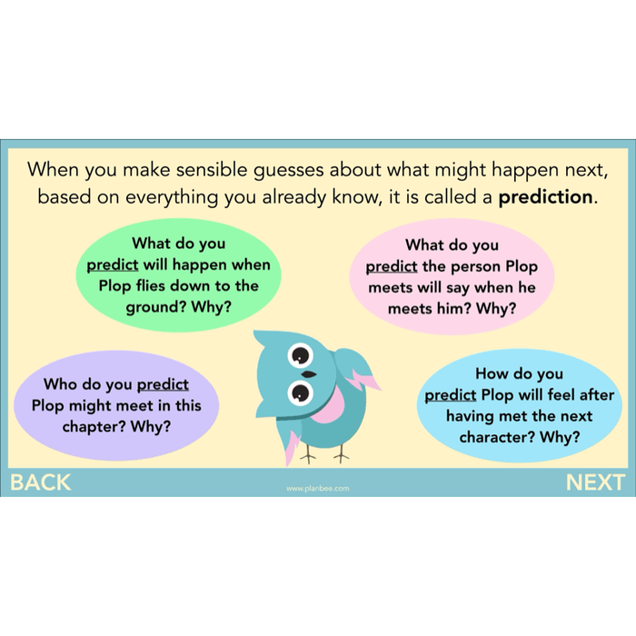 PlanBee The Owl who was Afraid of the Dark | KS2 Comprehension