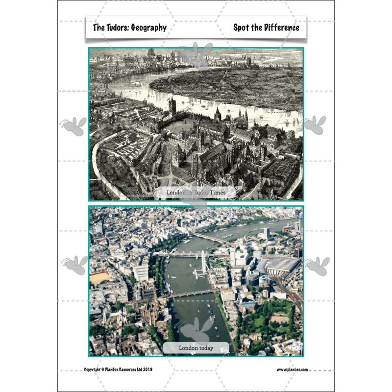 The Tudors Topic Enrichment Pack