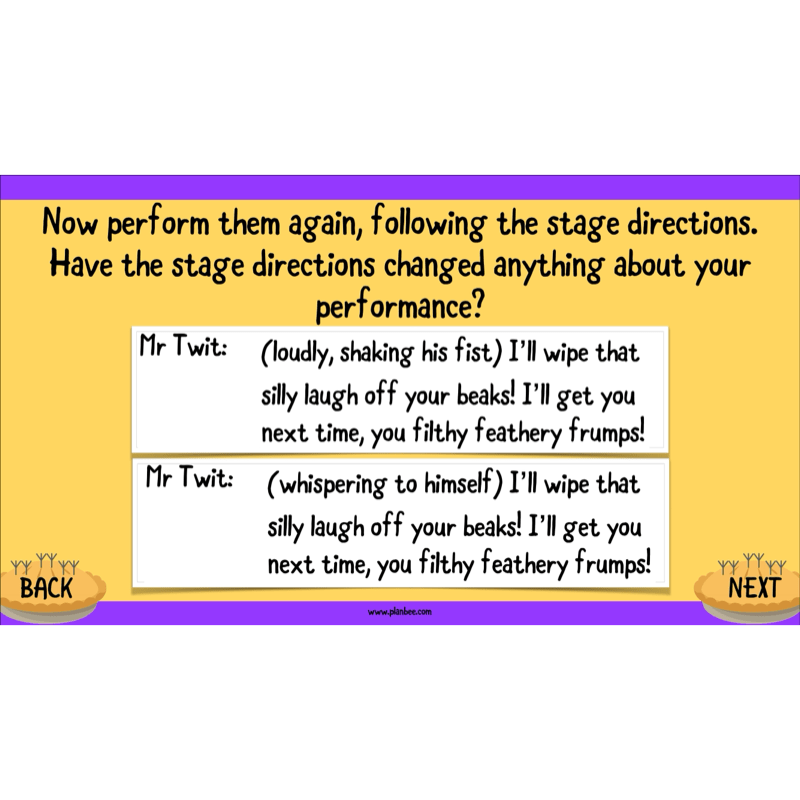 PlanBee The Twits: Playscripts KS2 | Year 4 English Pack