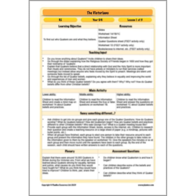 Victorians Topic Enrichment Pack