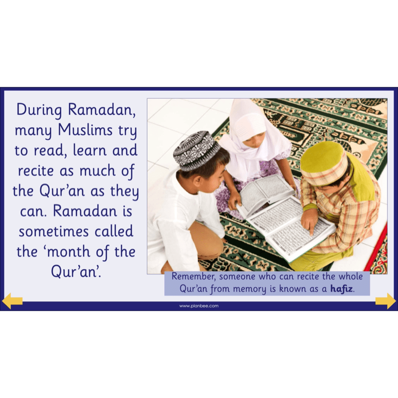 PlanBee What do Muslims celebrate? KS1 Islamic Festival Lessons