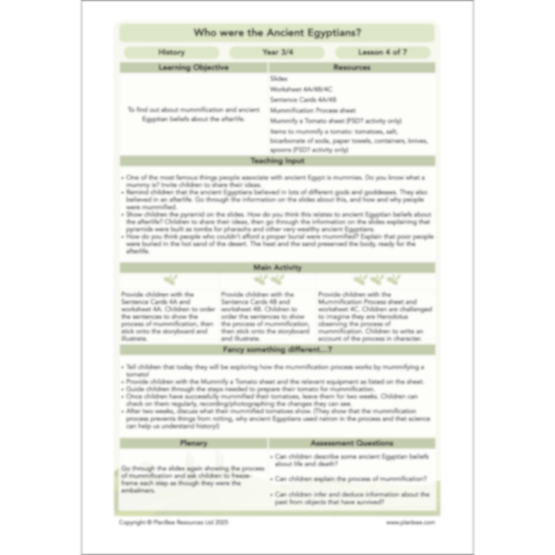 Who were the Ancient Egyptians?