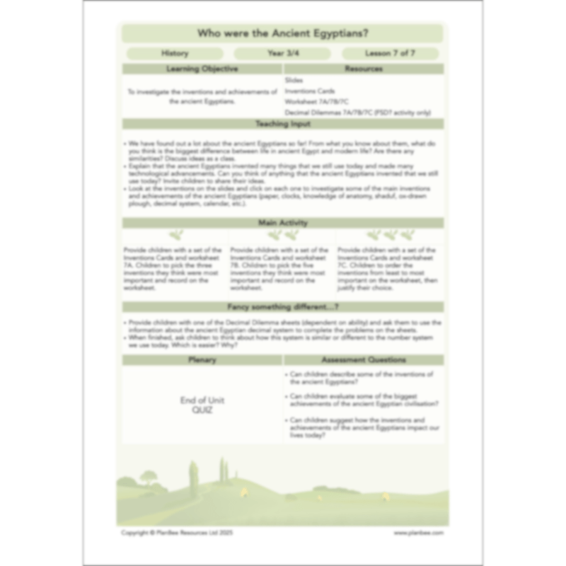 Who were the Ancient Egyptians?